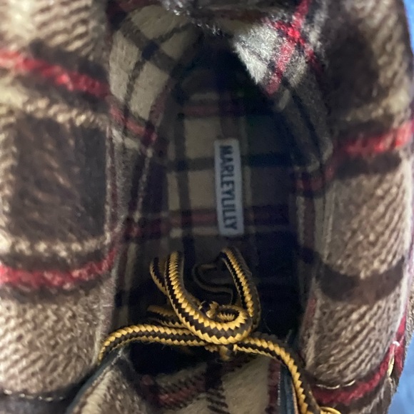 Marleylily Duck Boots - Brown and Cream - Picture 3 of 5